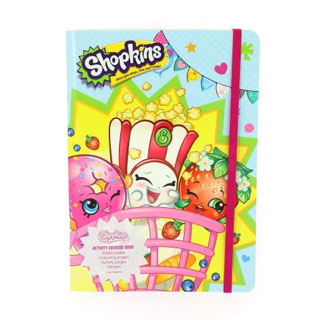Shopkins A5 Activity Exercise Book £5.99